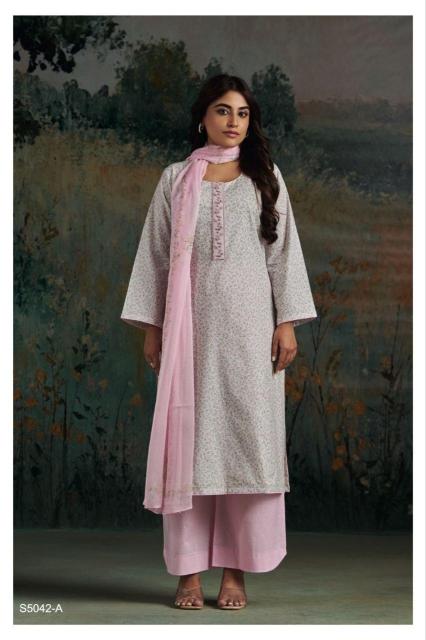 Ganga ekanta 5042 wholesale cotton dress material on amazon